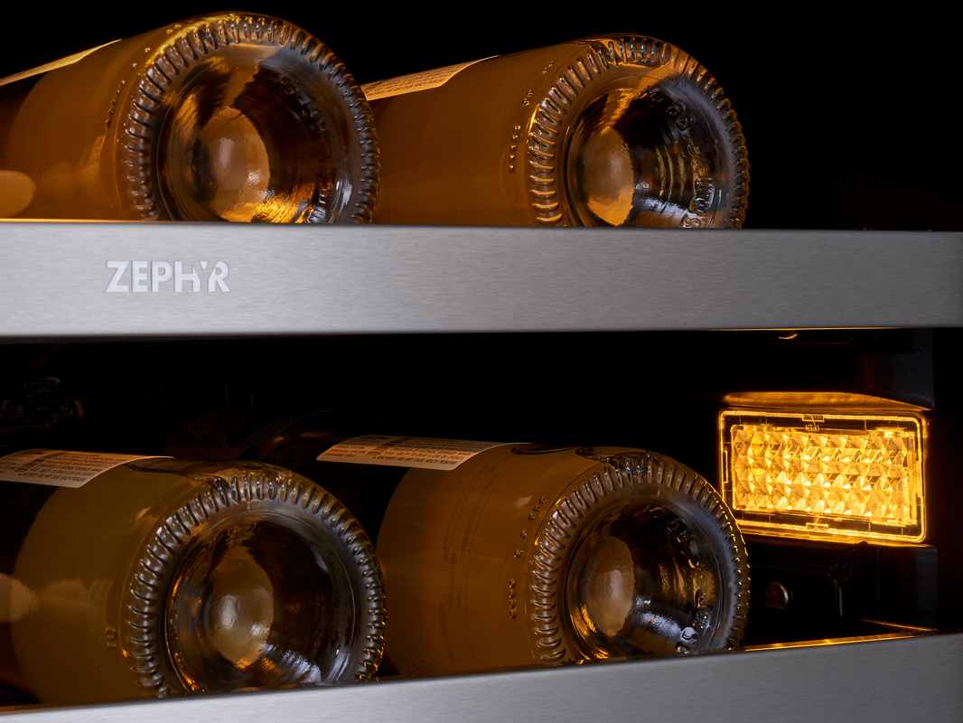 Zephyr Presrv™; 3-Color LED Lighting in Amber