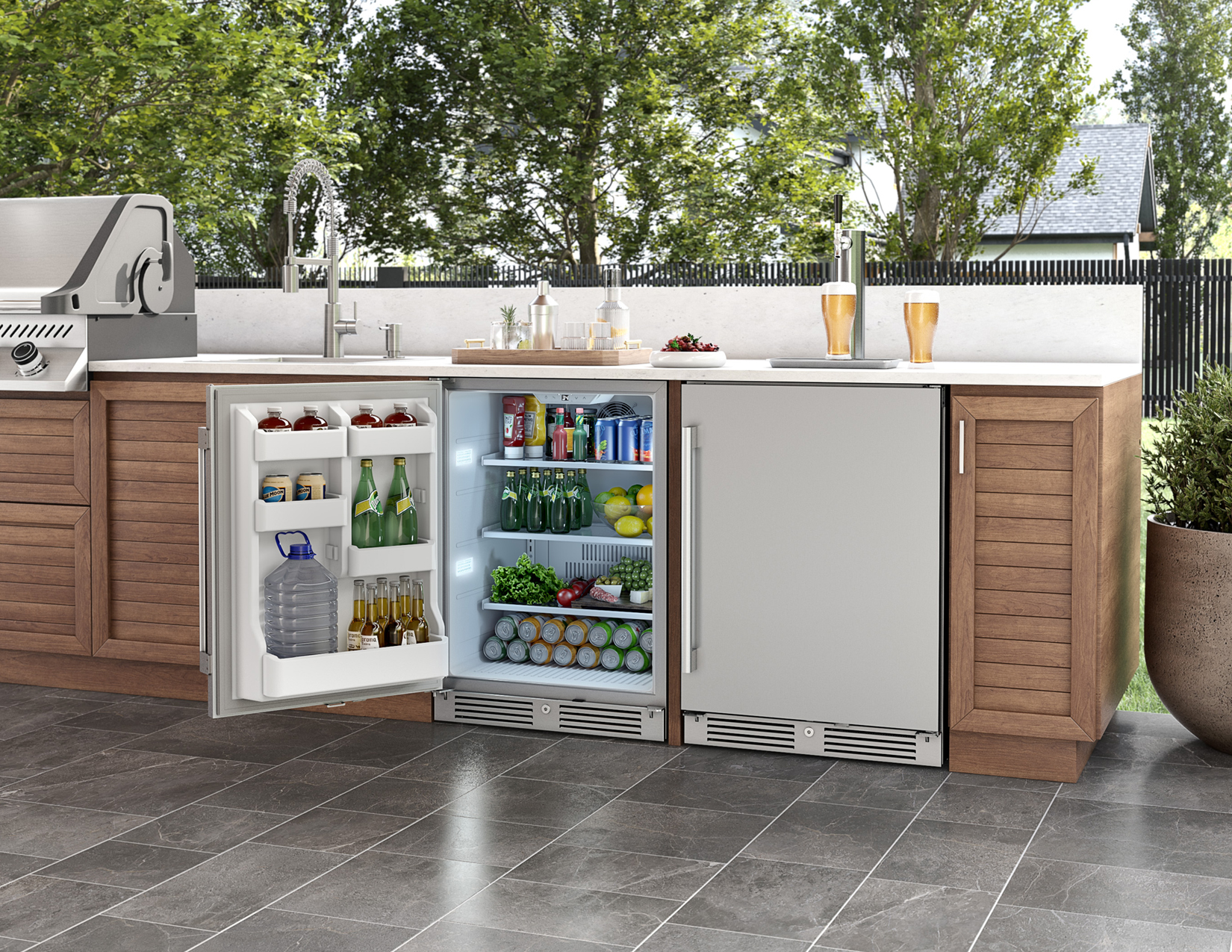 Zephyr Presrv® Outdoor Refrigerator