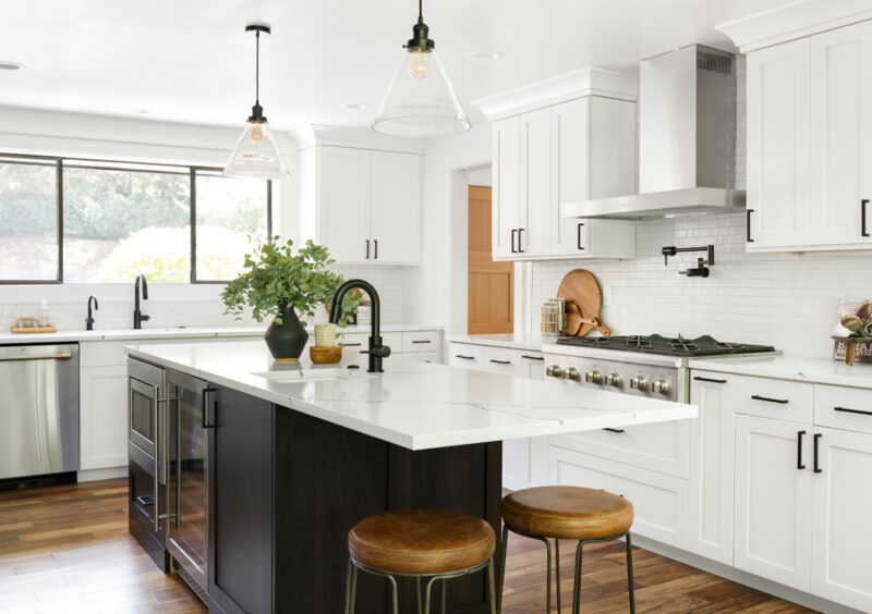 Zephyr Roma Wall Range Hood and Presrv™ Dual Zone Wine Cooler
