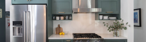 Zephyr Planning Tools & Resources; image featuring the Zephyr Roma Groove Wall range hood