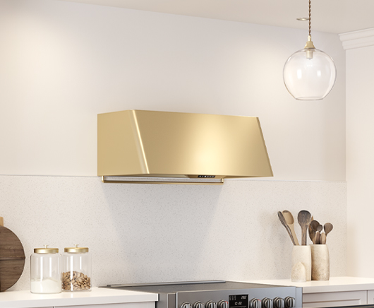 Zephyr Designer Collection; featuring the Mesa Wall range hood