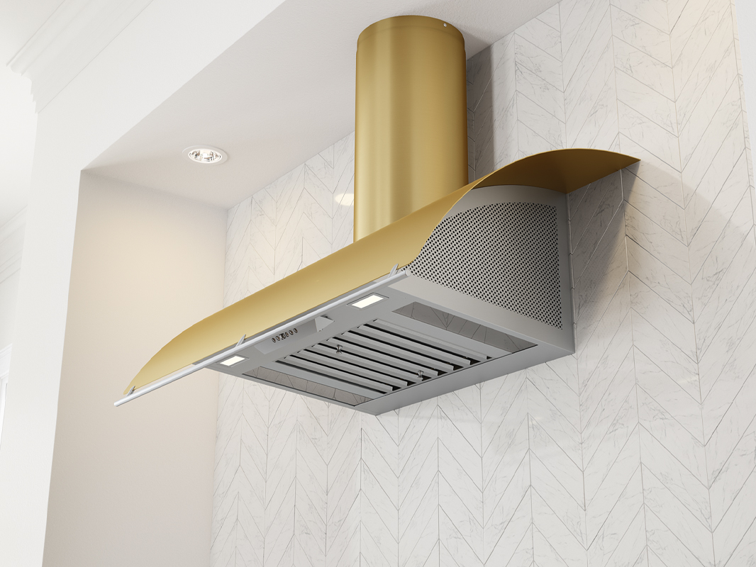 Okeanito Wall Mount Range Hood | Zephyr Range Hoods | Zephyr