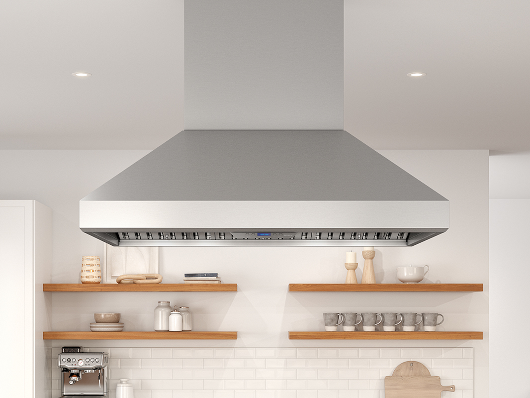 Titan Island Pro-Style Range Hood | Zephyr Range Hoods | Zephyr