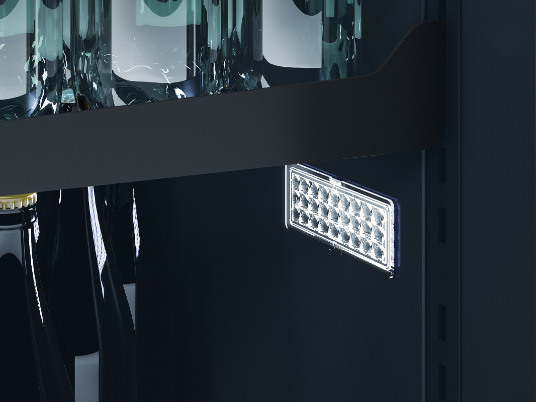 PRKB24C01AG Zephyr Presrv™ Kegerator & Beverage Cooler, 3-Color LED Lighting in Cloud White