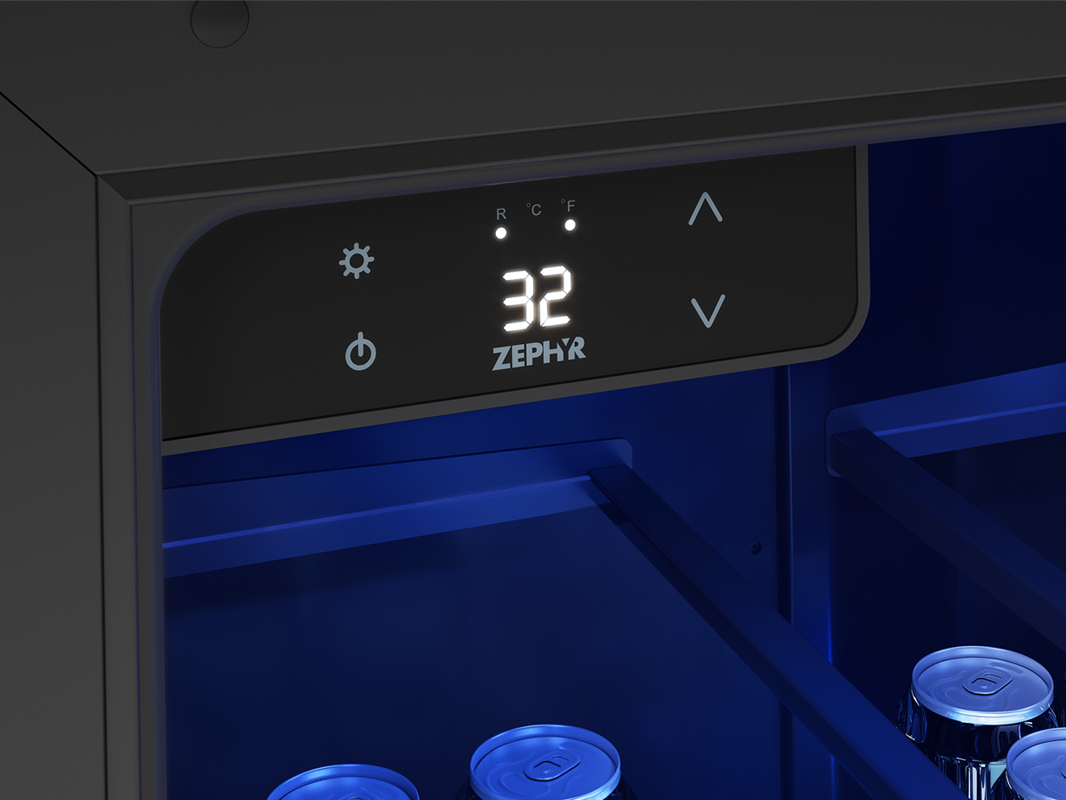 PRKB24C01AG Presrv™ Kegerator & Beverage Cooler display controls