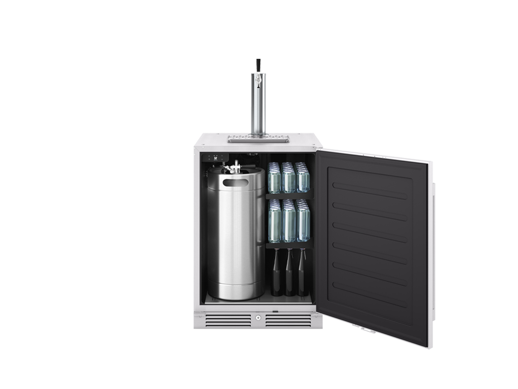 PRKB24C01AS-OD Zephyr Presrv™ Outdoor Kegerator & Beverage Cooler