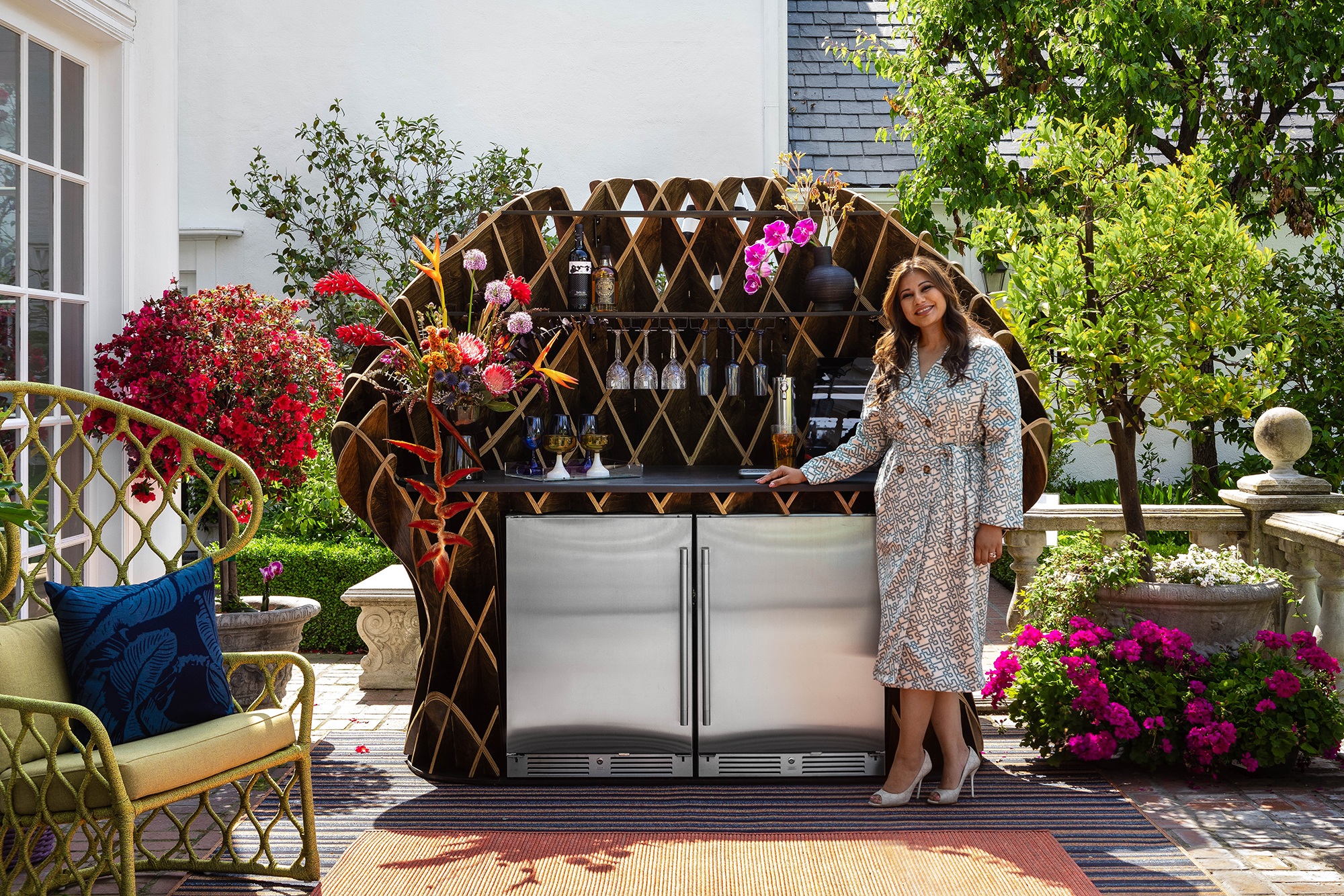 Zephyr Presrv™ Outdoor Kegerator & Beverage Coolers at the 2023 Pasadena Showcase House of Design