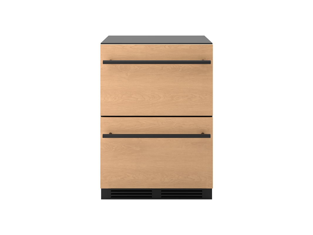 PRRD24C2AP | Zephyr Presrv® Panel Ready Dual Zone Refrigerator Drawers