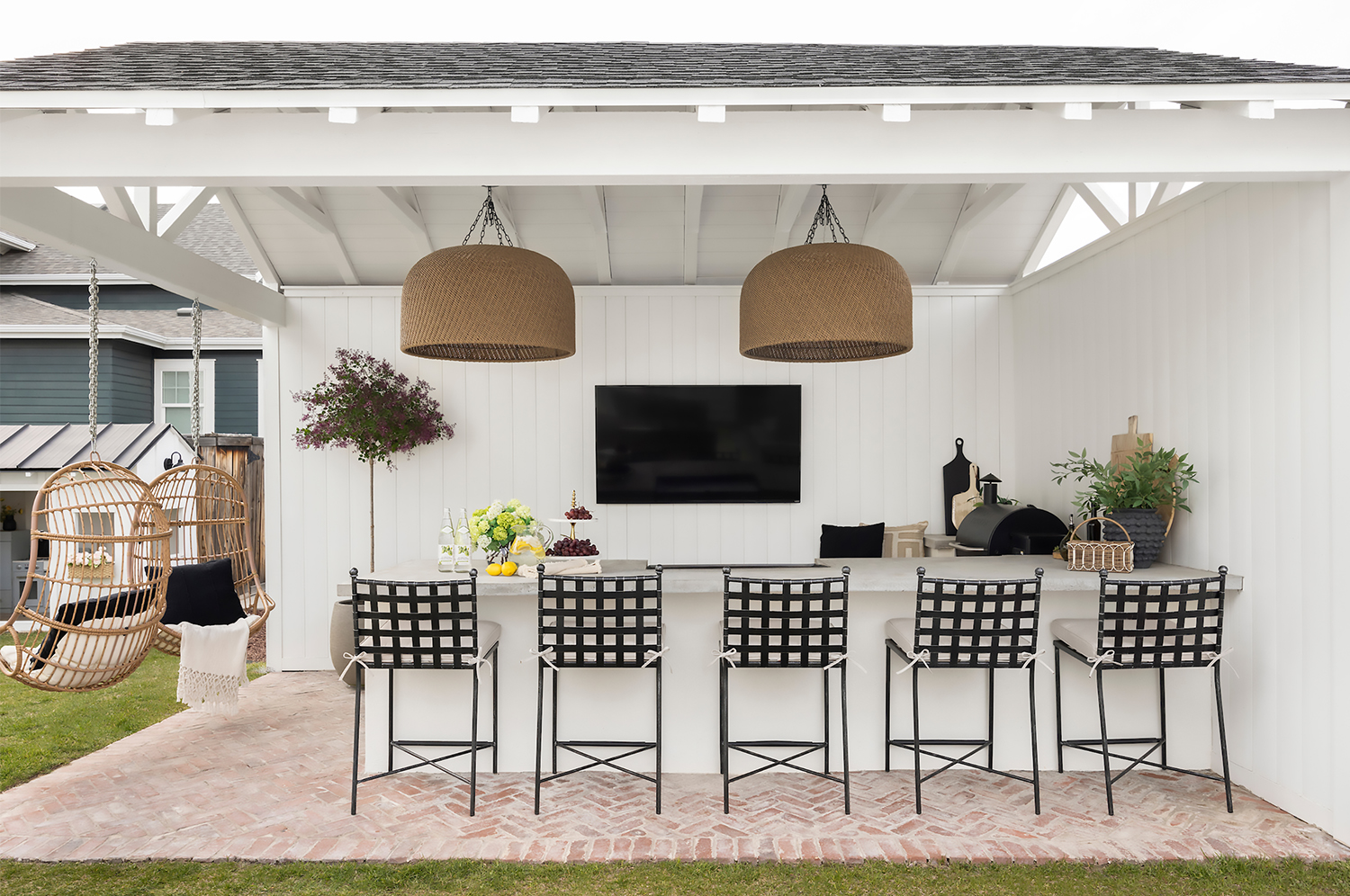 Featuring the Zephyr Presrv® Outdoor Refrigerator; Designed by Andrea West