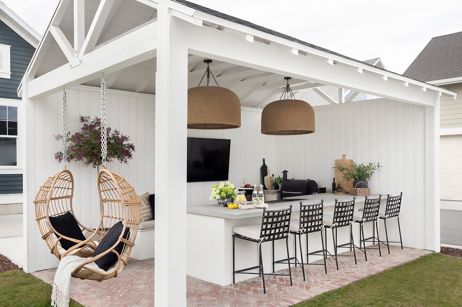 Featuring the Zephyr Presrv® Outdoor Refrigerator; Designed by Andrea West