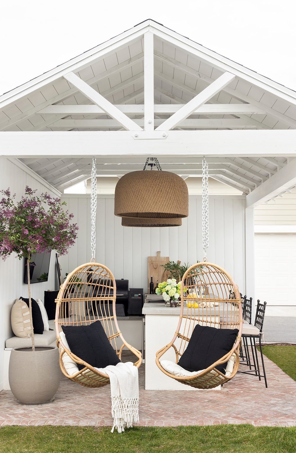 Featuring the Zephyr Presrv® Outdoor Refrigerator; Designed by Andrea West