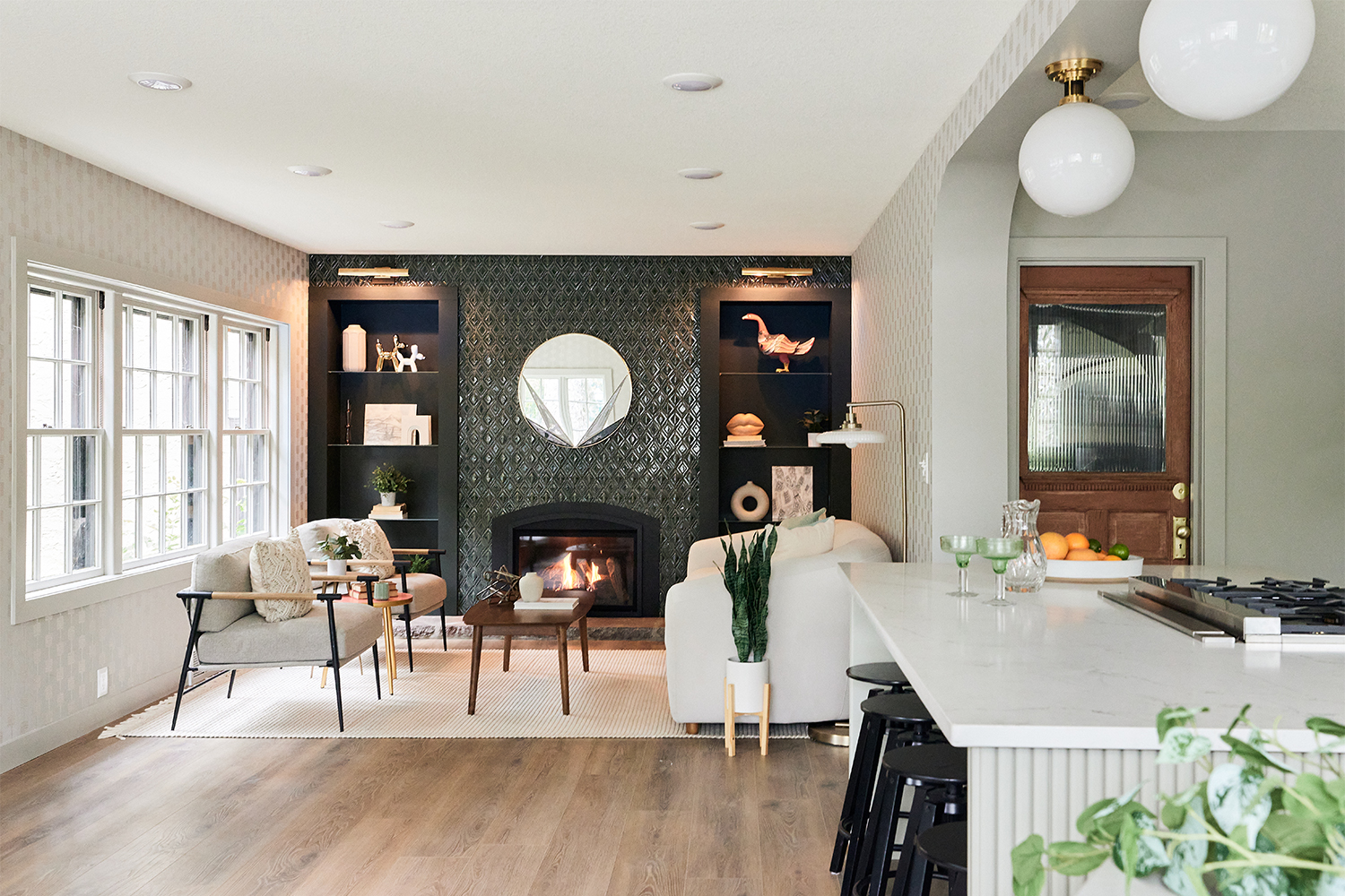 HGTV's Ugliest House in America features the Lift Downdraft kitchen vent