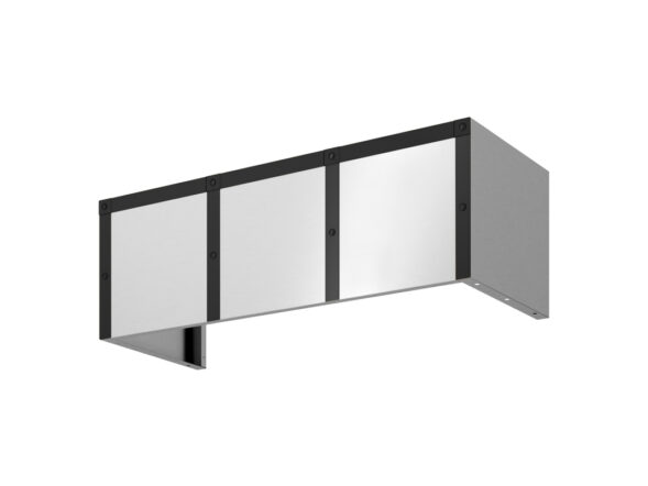 BKDC1xx12AMB 12" Duct Cover Banding Kit in Matte Black for Zephyr Forte Wall Custom Hood