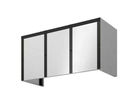BKDC1xx18AMB 18" Duct Cover Banding Kit in Matte Black for Zephyr Forte Wall Custom Hood