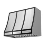 BKFTxxAMB Hood Banding Kit in Matte Black for Zephyr Forte Wall Custom Hood