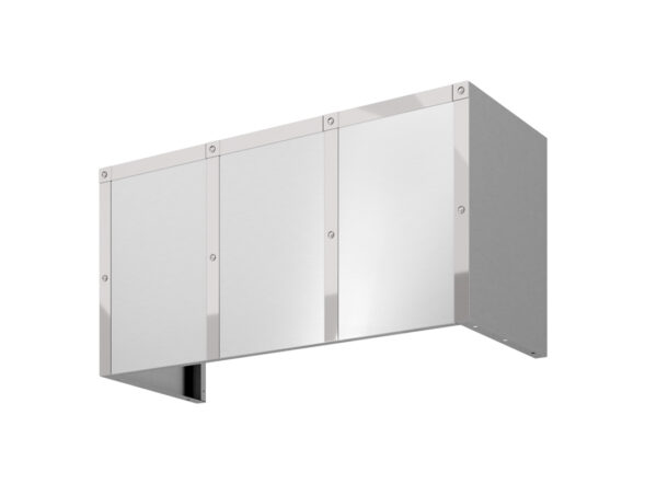 DC1xx18AS 18"H Duct Cover for Zephyr Forte Wall Custom Hood