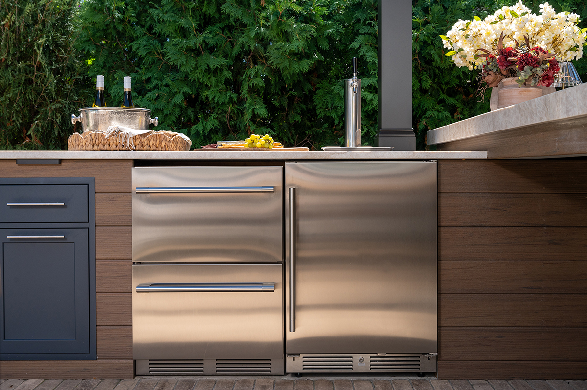 Zephyr Presrv® Kegerator & Beverage Cooler, one of the best appliances for hosting during the holidays