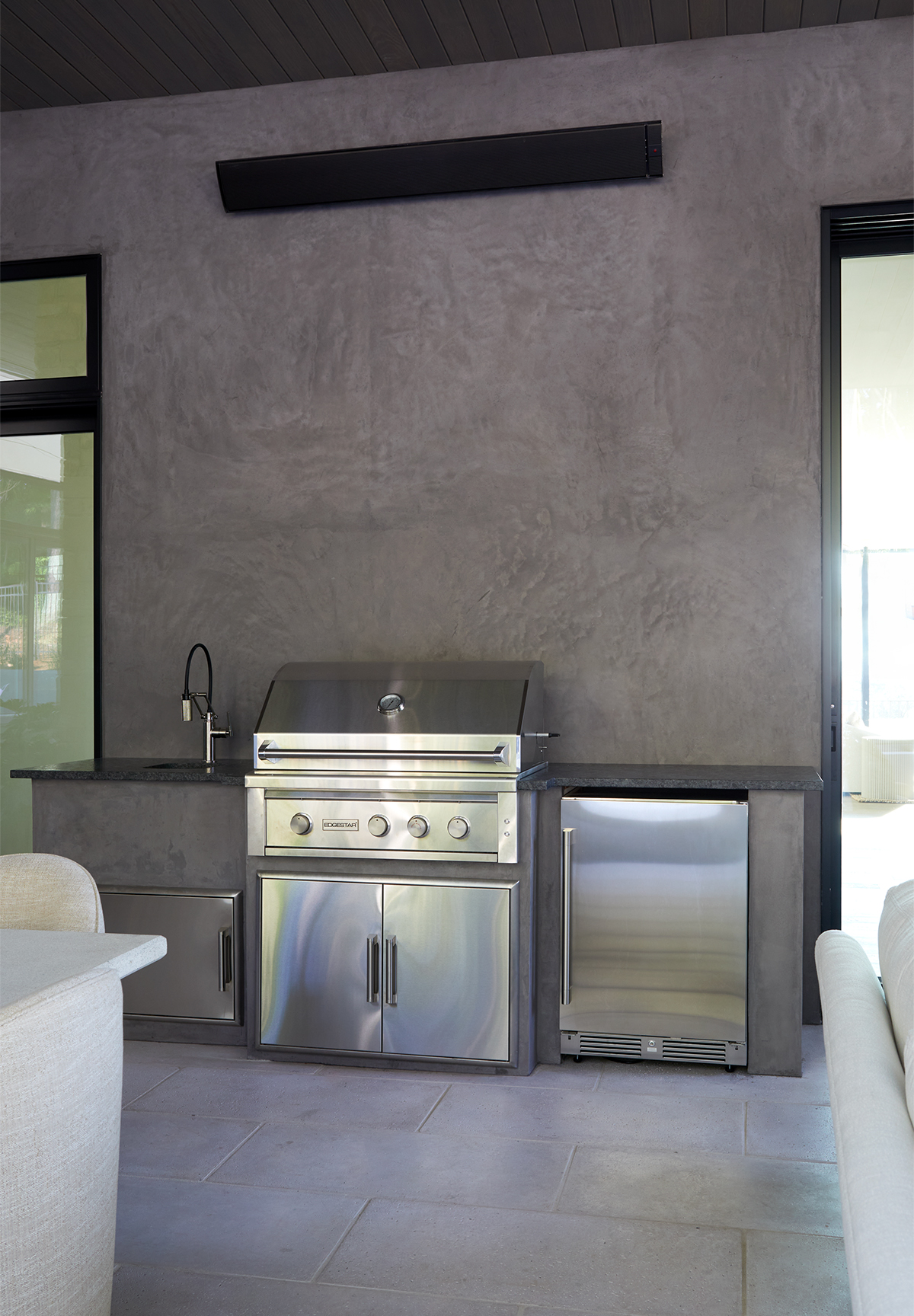 Zephyr Presrv® Outdoor Beverage Cooler | Design by Mister + Mrs Sharp