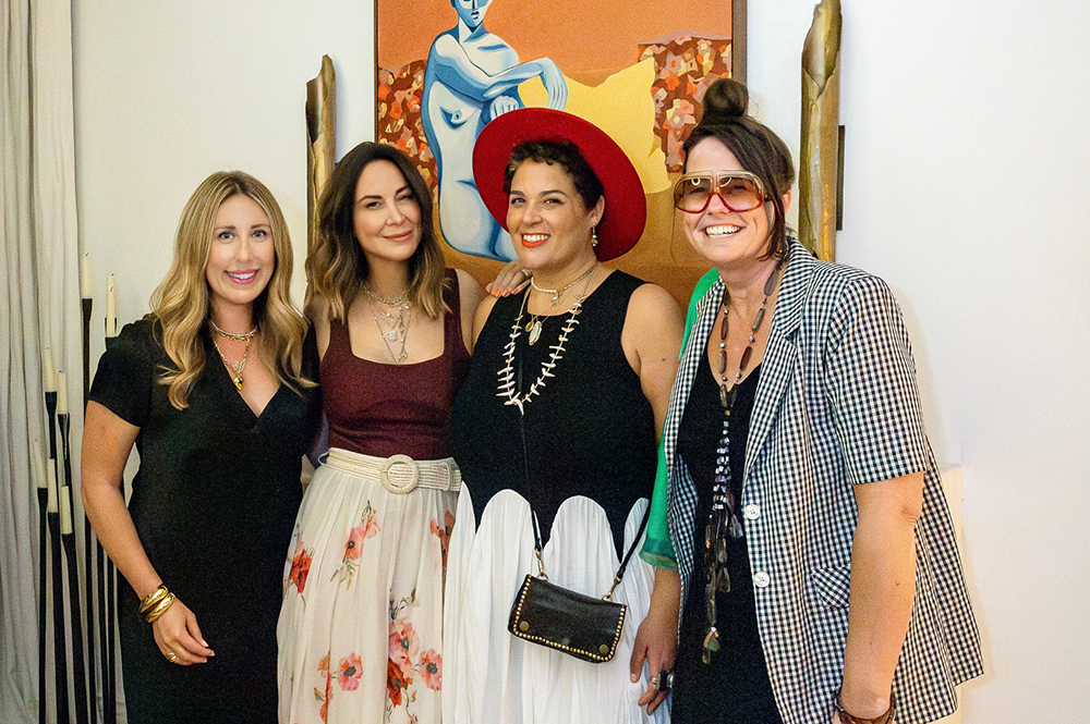 Zephyr & Una Malan Celebrate Justina Blakeney's Solo Exhibition, California Poppy