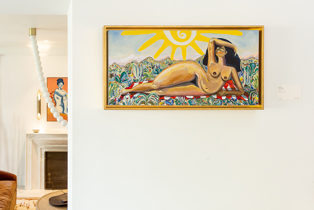 Justina Blakeney's Solo Exhibition, California Poppy