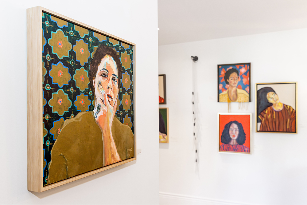 Justina Blakeney's Solo Exhibition, California Poppy
