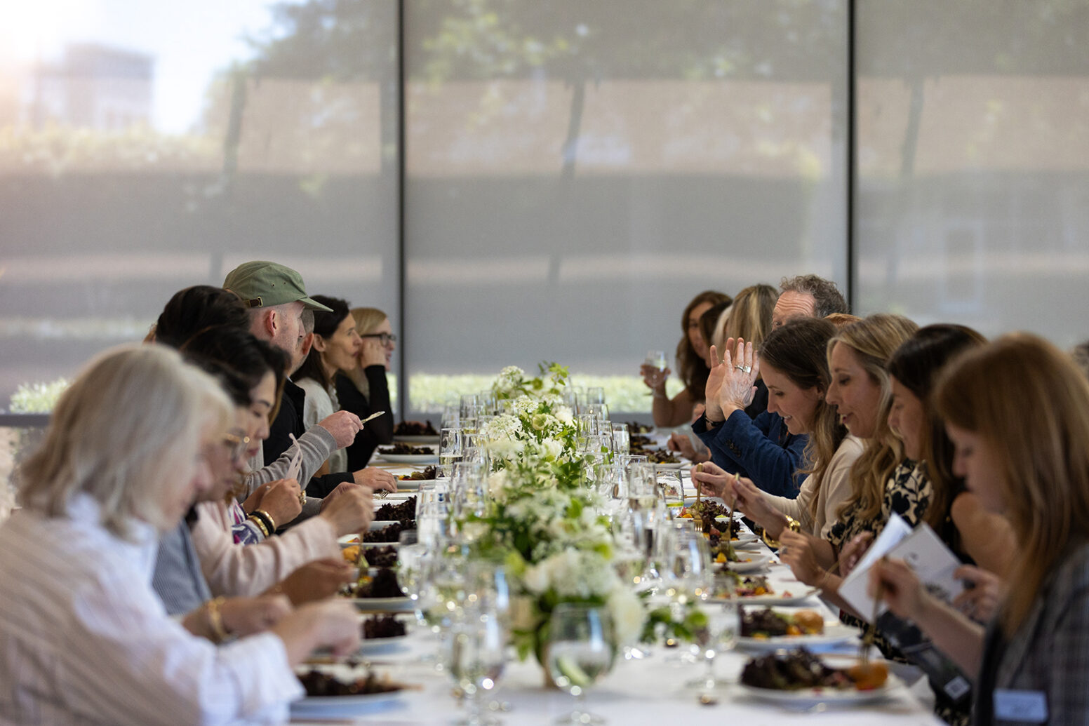 LUXE Interiors + Design 2025 Gold List Winners at the Luxe Gold List Luncheon at Zephyr Design & Experience Center in Alameda, CA