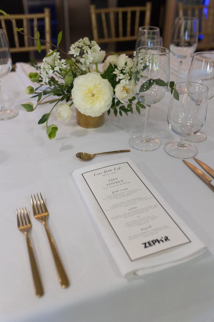 LUXE Interiors + Design 2025 Gold List Winners at the Luxe Gold List Luncheon at Zephyr Design & Experience Center in Alameda, CA