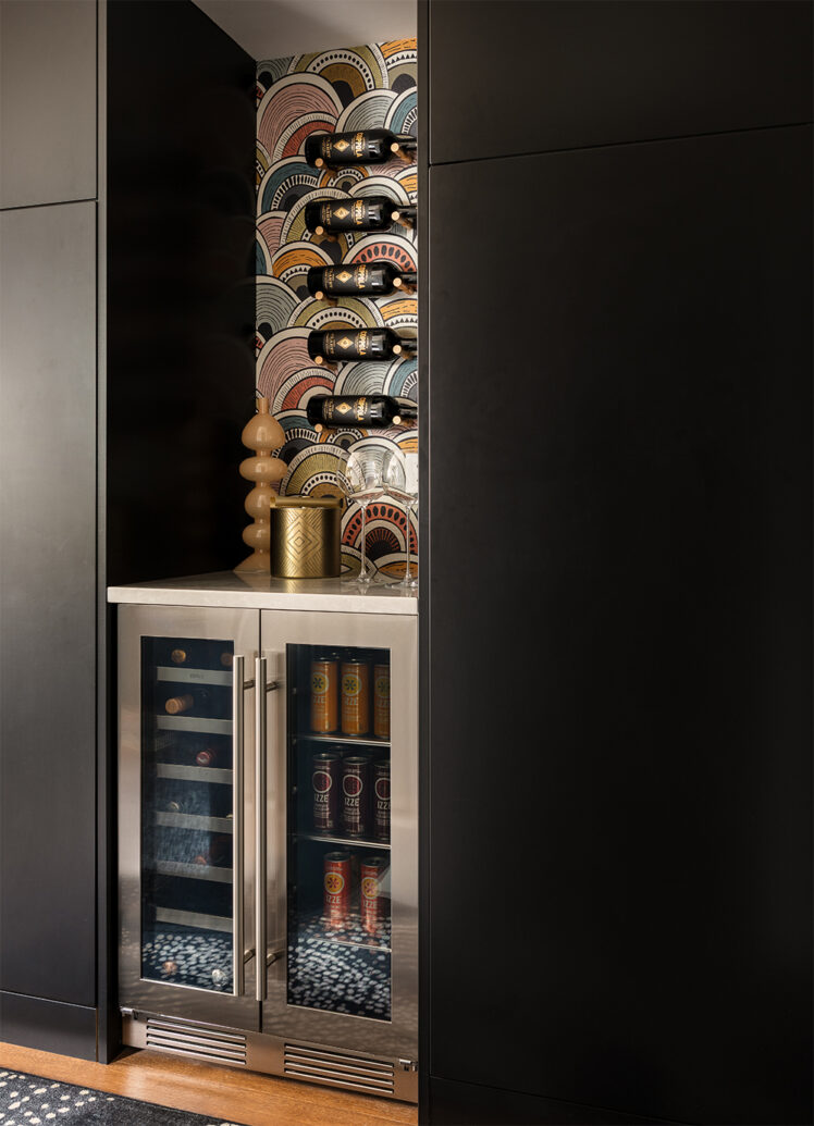Beth Diana Smith Interior Design featuring the Presrv™ French Door Wine & Beverage Cooler