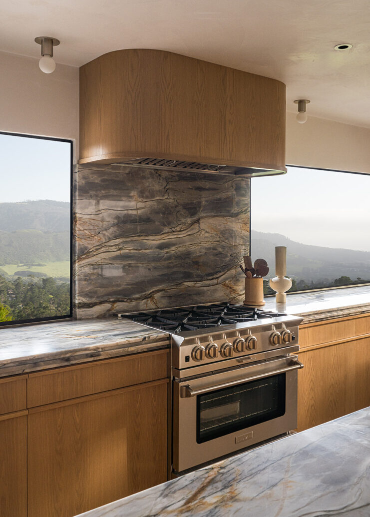 Hommeboys Interiors Carmel Valley ranch redesign; Zephyr Monsoon Connect, Zephyr Presrv™ Panel Ready Wine & Beverage Coolers